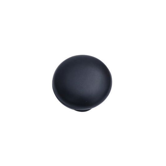 Black Round Knob Handle - salelink.co.nz