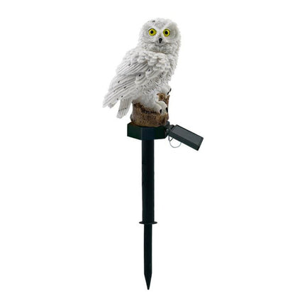Garden Solar Lights Outdoor Decor Waterproof Night Owl Bird