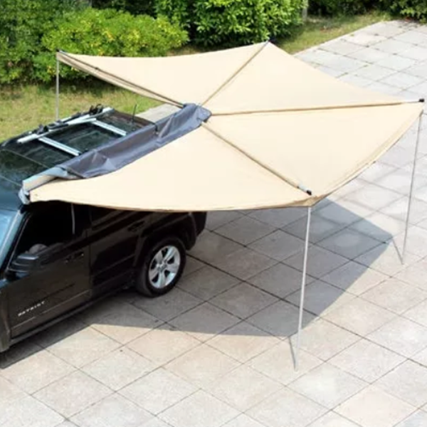 2.5M 270 Degree Wing Batwing Awning Car 4WD SUV Offroad Camping Outdoor 4x4 Shade - salelink.co.nz