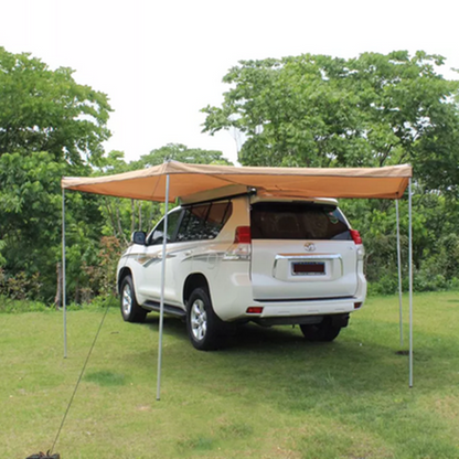 2.5M 270 Degree Wing Batwing Awning Car 4WD SUV Offroad Camping Outdoor 4x4 Shade - salelink.co.nz