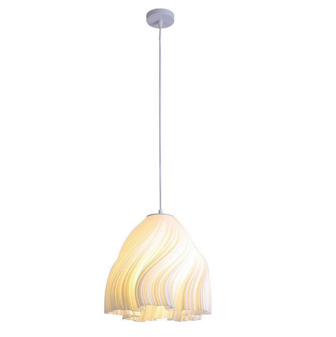 Modern White Lampshade Simple Pendant Light Hanging Lamp