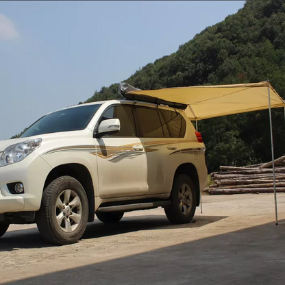2.5M 270 Degree Wing Batwing Awning Car 4WD SUV Offroad Camping Outdoor 4x4 Shade - salelink.co.nz