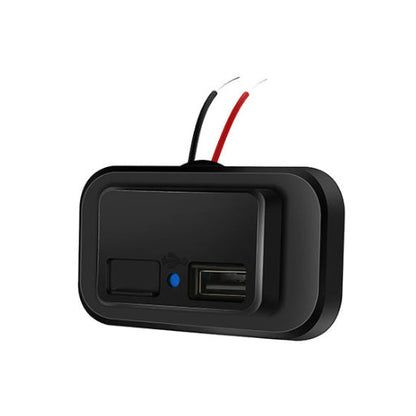 12/24V 5V Dual USB Car Charger Socket Power Outlet - salelink.co.nz