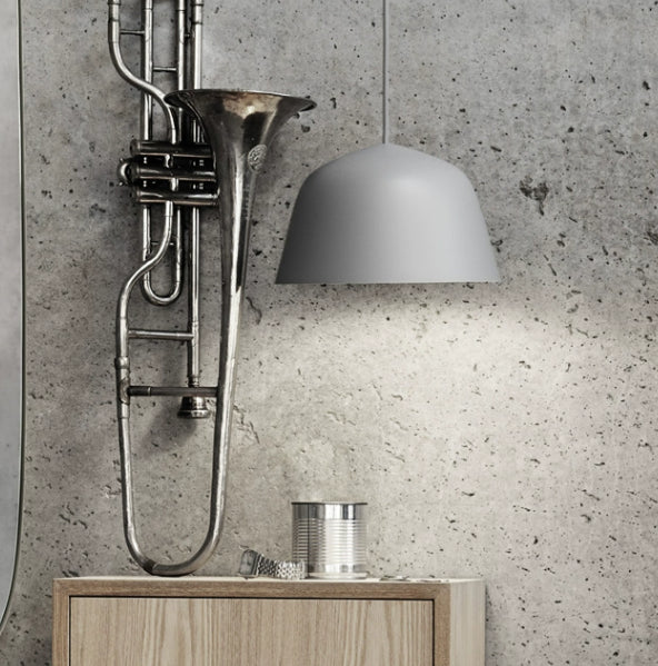 Grey Pendant Light Lampshade - salelink.co.nz