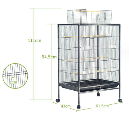 95cm Standing Bird Parrot Cage