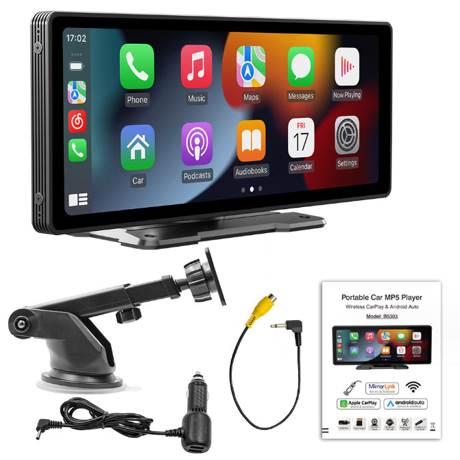 Apple Carplay Android Car Stereo Bluetooth Player - salelink.co.nz