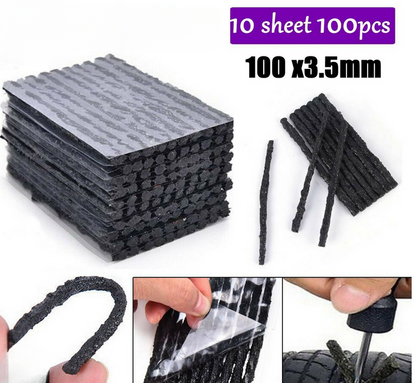 Tyre Repair Plugs 100PCS Black - salelink.co.nz