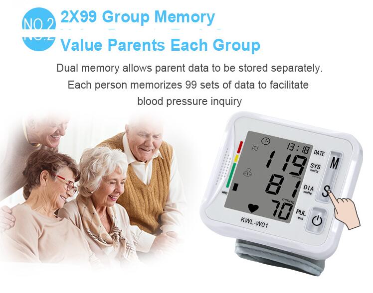 Wrist Blood Pressure Monitor