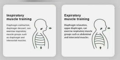 Breathing Trainer Breath Booster Strength Lung Fitness Exerciser Device