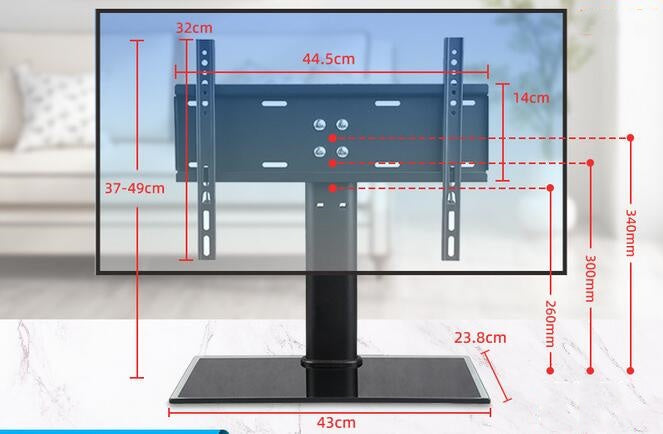 Tabletop TV Stand for 15" to 32" Screens