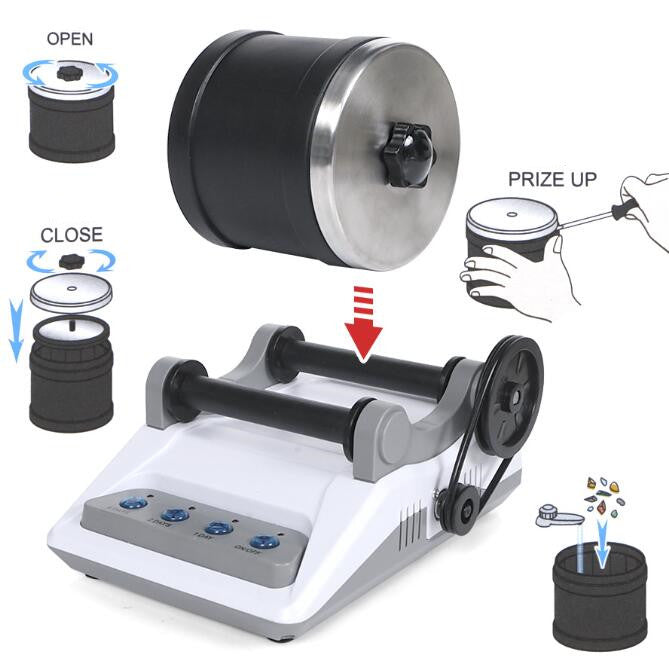 Rock Tumbler Kit Polisher - salelink.co.nz