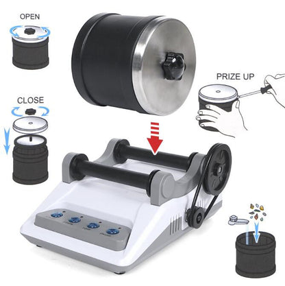 Rock Tumbler Kit Polisher - salelink.co.nz