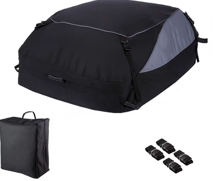 105×90×45cm Soft-Shell Vehicle Rooftop Cargo Carrier Bag - salelink.co.nz