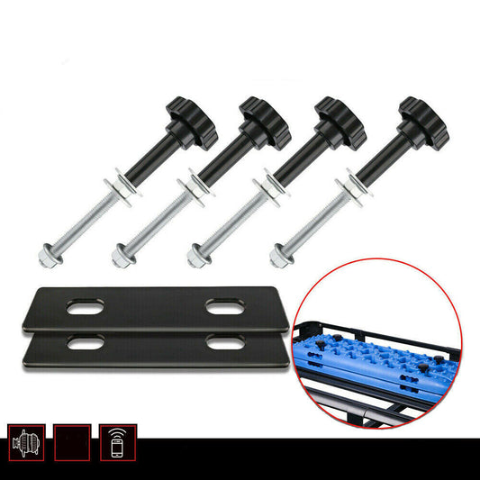 X-BULL Mounting Kit Tracks Fixing Pins Recovery tracks Pins Holders Roof Rack4X4