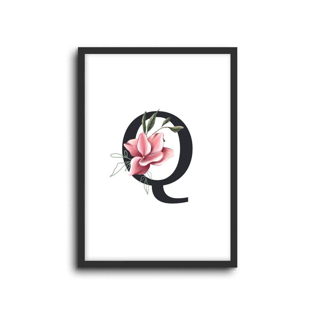 Wall Print |  Magnolia Initials