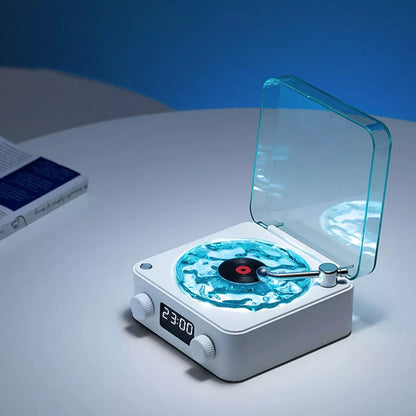 Vintage Record Player with Wireless Speaker