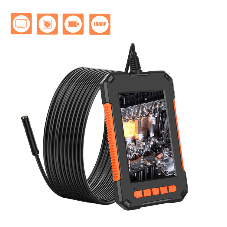 Industrial Endoscope Camera 1080P HD 4.3" LCD Screen Borescope Inspection Camera - salelink.co.nz