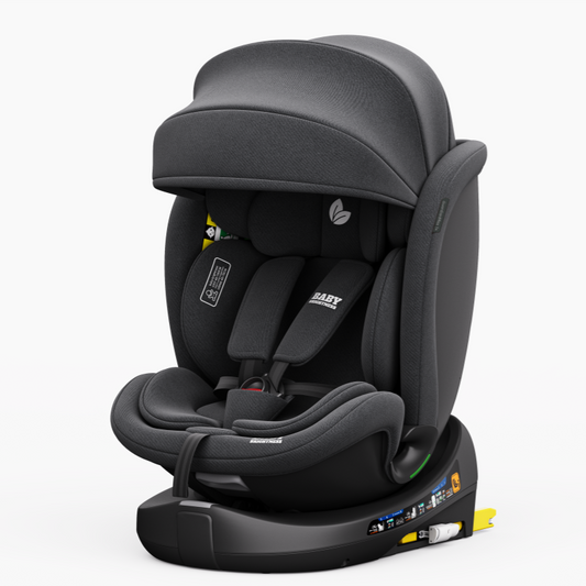 Baby Brightness 360 Rotating GuardianMax 1+ Car Seat Dark Grey