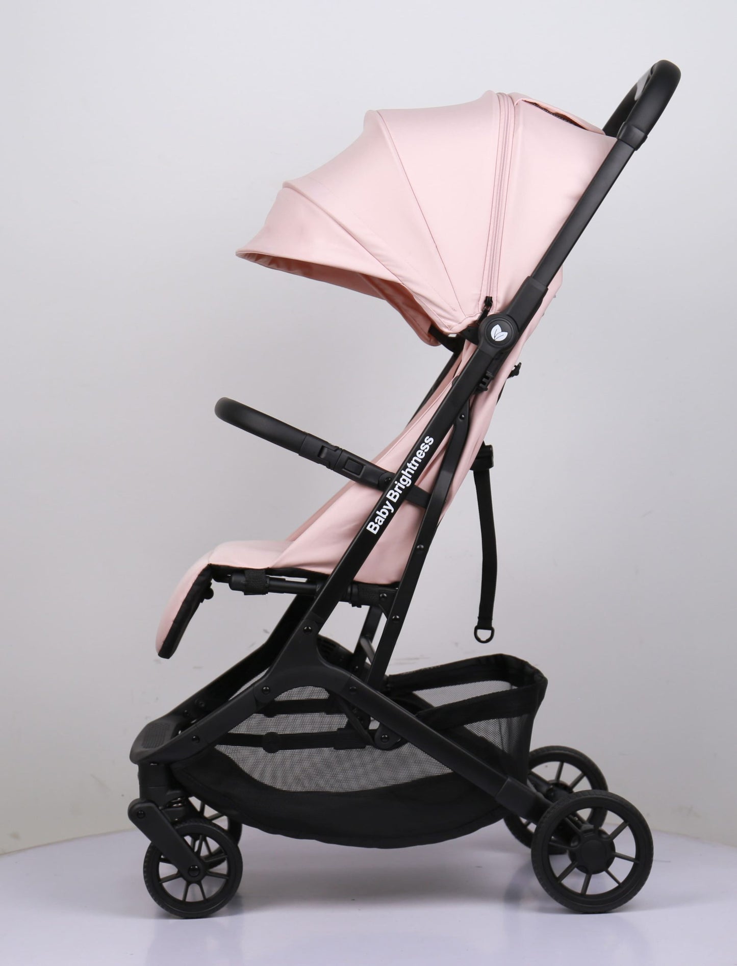 Travel Pram – AirGo Lightweight Stroller with Booster Seat (Pink)