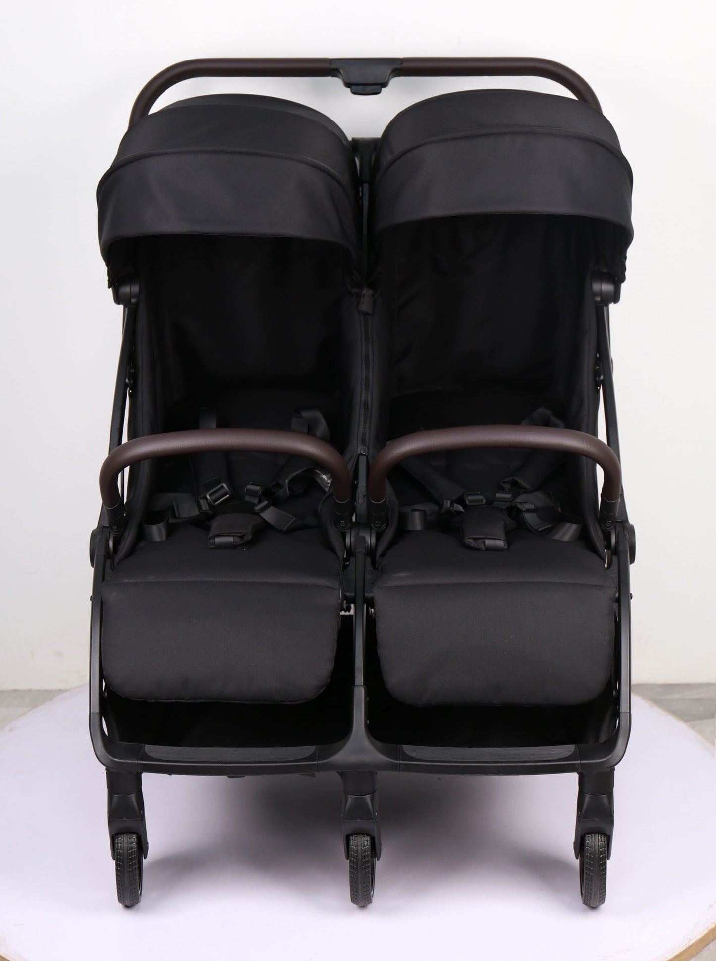 Double Pram – FlexGo Duo with Infant Capsule and Rotating ISOFIX Base(Black) - image 16
