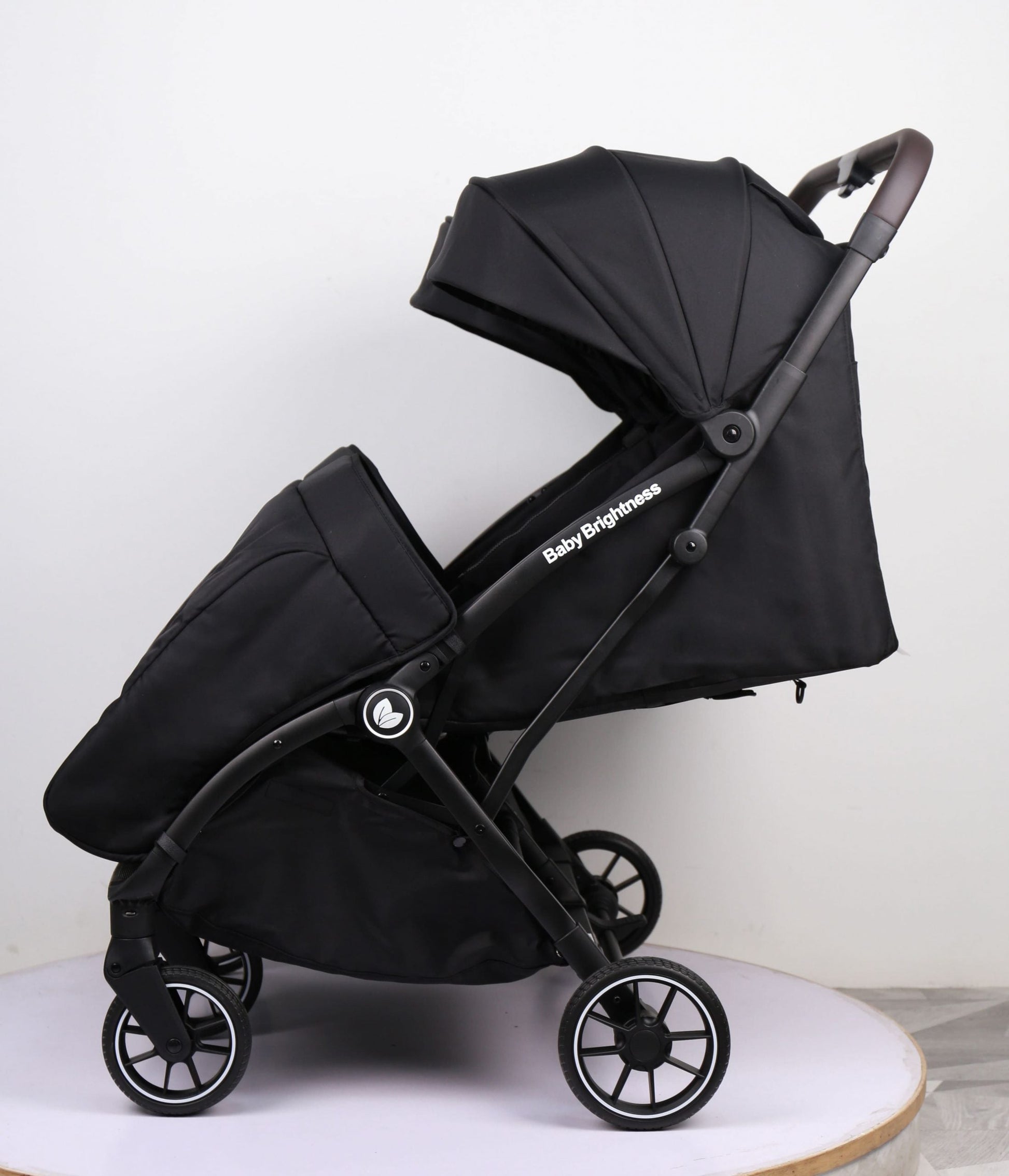 Double Pram – FlexGo Duo with Reclining Infant Capsule and Rotating ISOFIX Base(Black) - image 12