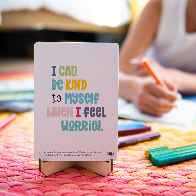 Affirmations & Actions Card Set (age 5+)
