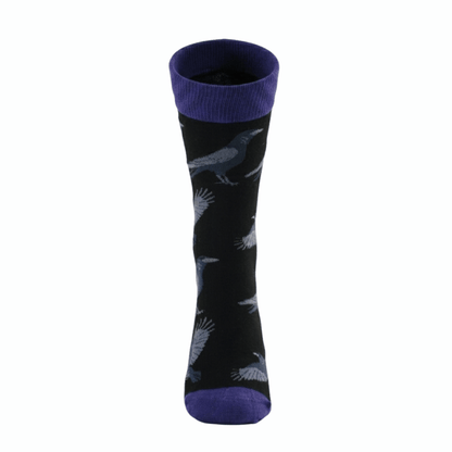 Save the Raven Bamboo Socks
