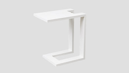 RECTANGULAR ALUMINIUM SIDE TABLE