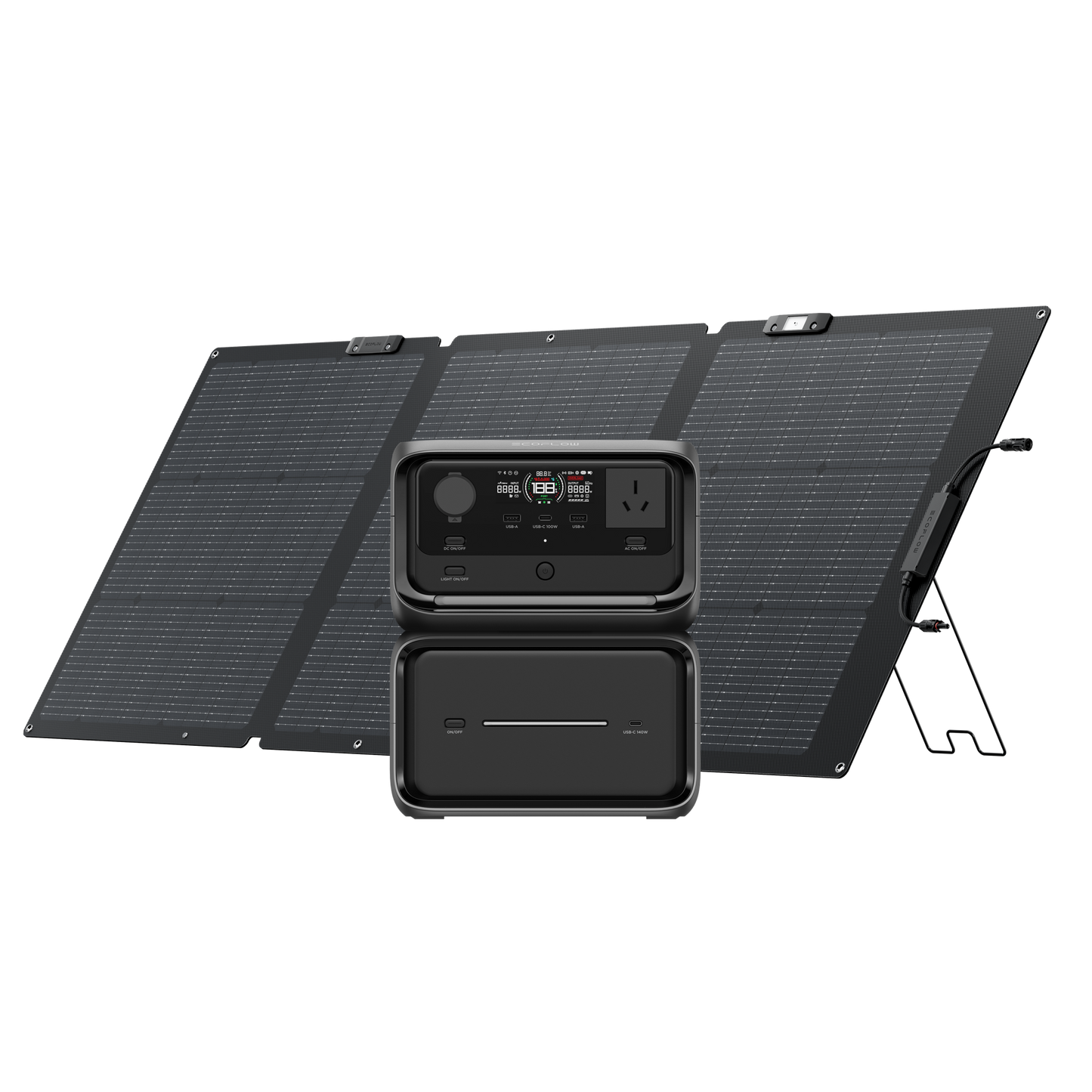 EcoFlow RIVER 3 Max Plus + 160W Solar Panel
