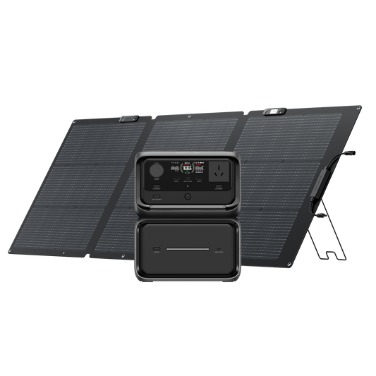 EcoFlow RIVER 3 Max Plus + 160W Solar Panel