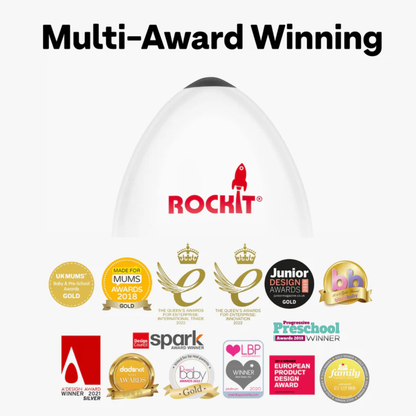 Rockit Stroller Rocker - Rechargeable Version with FREE bonus bracket