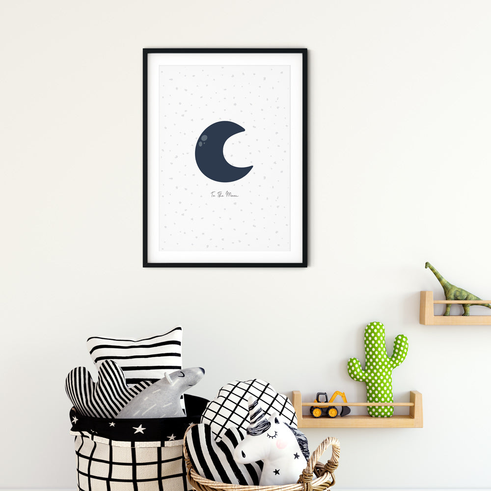 Wall Print |  To The Moon
