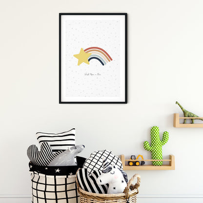 Wall Print |  Wish Upon A Star