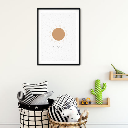 Wall Print |  You're My Sunshine