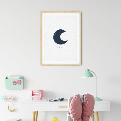 Wall Print |  To The Moon