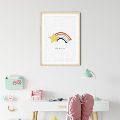 Wall Print |  Wish Upon A Star
