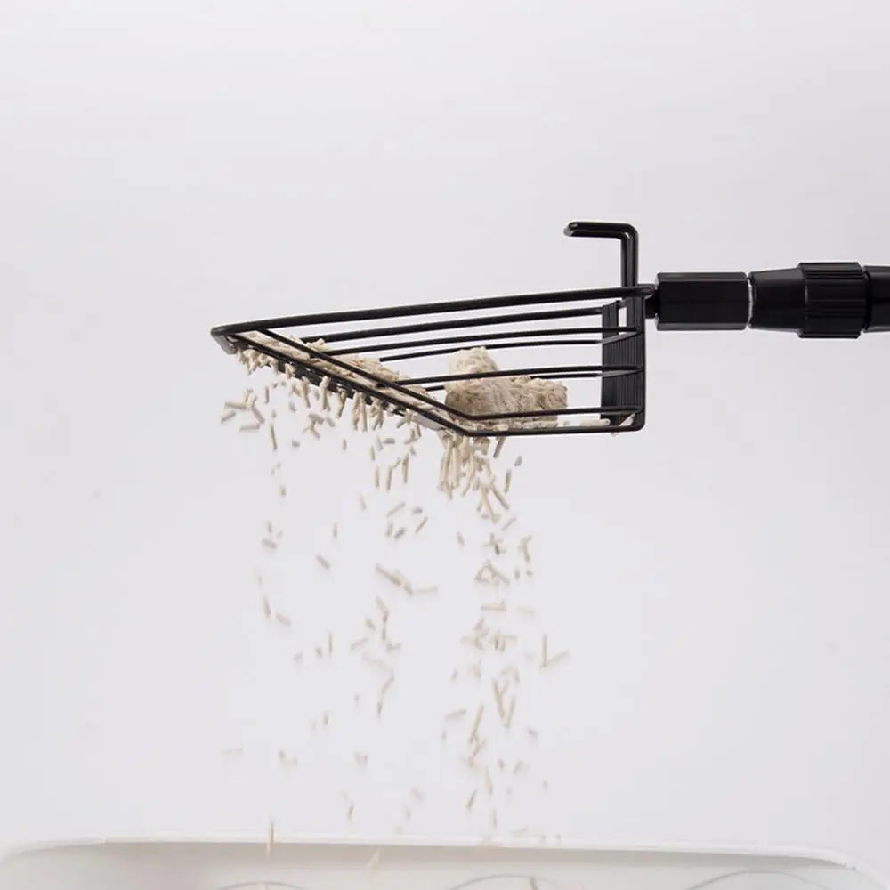 Extendable Chicken Coop Poop Scooper & Sifting Rake