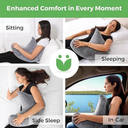 Rotator Cuff & Shoulder Support Pillow – Side Sleeping Arm Cushion for Recovery & Comfort
