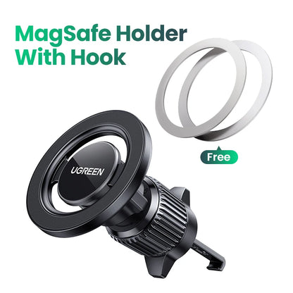 Magnetic Car Phone Holder – MagSafe Air Vent Mount