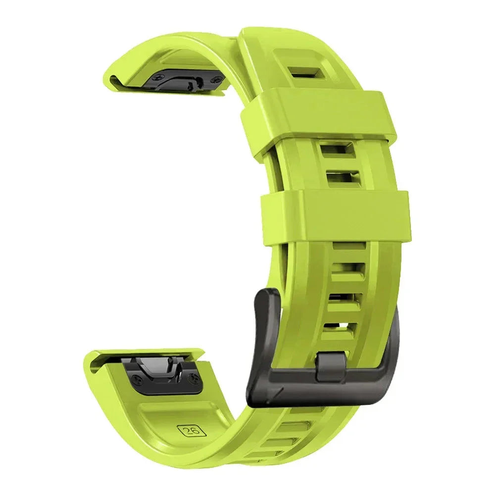 QuickFit Silicone Strap for the Garmin Flagship Models (2 sizes & 46 colours available)