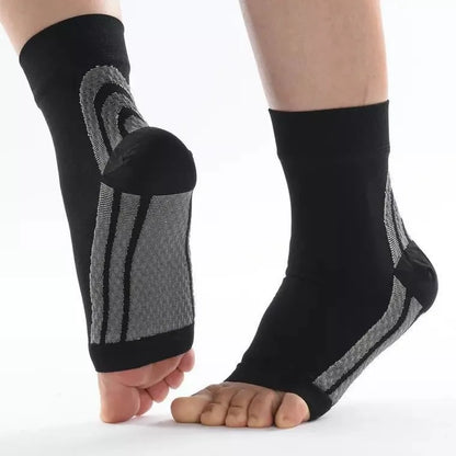 Compression Ankle Support Sleeves – 1 Pair for Sport, Exercise & Everyday Support