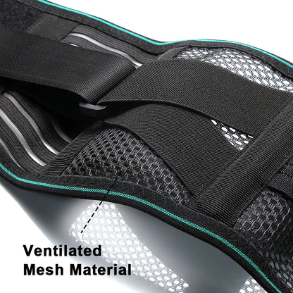 Adjustable Lumbar Support Belt – Breathable Lower Back Brace