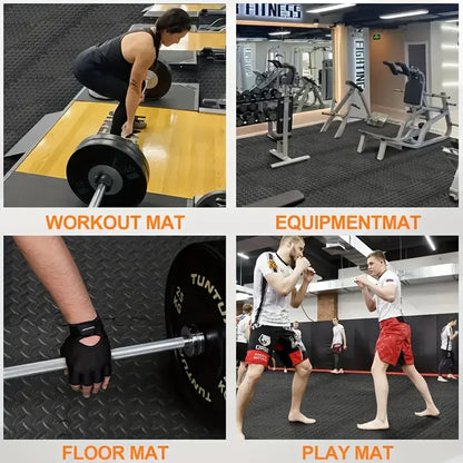 16-Piece Interlocking Gym Floor Mats – 10mm EVA Foam Exercise & Floor Protection Tiles