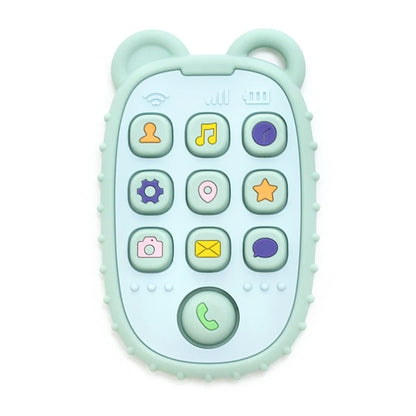 Silicone Baby Phone Teether – Mobile Phone Sensory Teething Toy