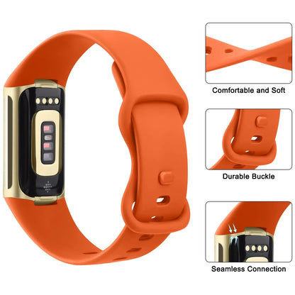 Adjustable Strap for the Fitbit Charge 5/6 (2 sizes & 19 colours available)