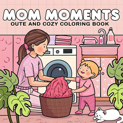 Cat Moments Adult Colouring Book – Relaxing Cat-Themed Colouring Book
