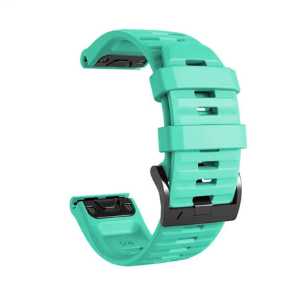 QuickFit Silicone Strap for the Garmin Flagship Models (2 sizes & 46 colours available)