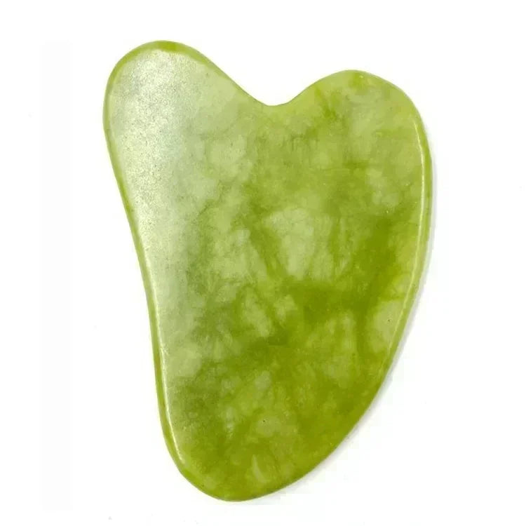 Natural Jade Roller & Gua Sha Set – Facial, Neck & Body Massage Beauty Tools