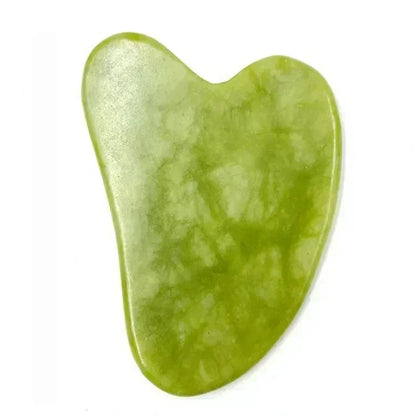 Natural Jade Roller & Gua Sha Set – Facial, Neck & Body Massage Beauty Tools