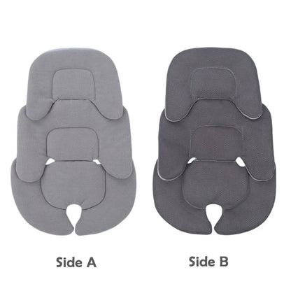 Universal Reversible Baby Stroller Seat Pad – Soft Double-Sided Pram & Car Seat Cushion